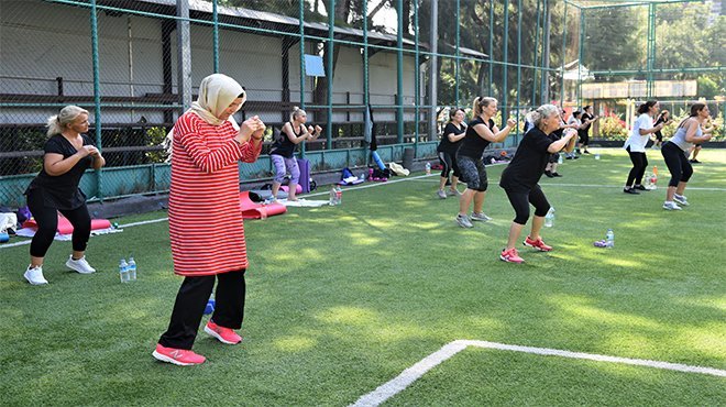 Bornovalılara açık havada spor