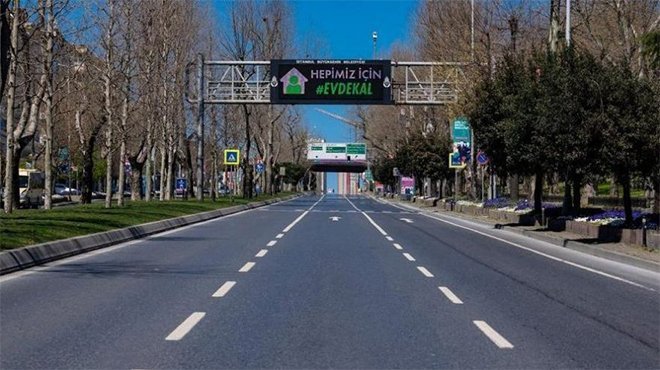 Bu hafta sonu da sokağa çıkma yasağı uygulanacak