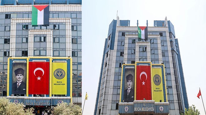 Buca Belediyesi’nden Filistin’e destek