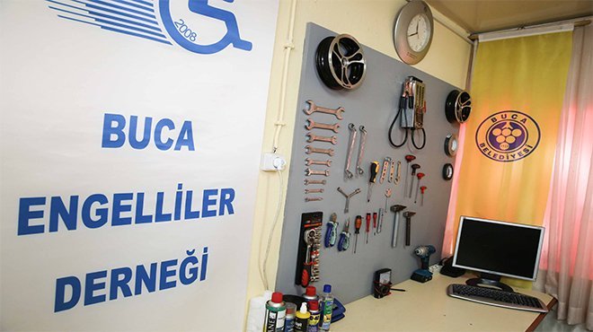 Buca’da engelliler yolda kalmayacak