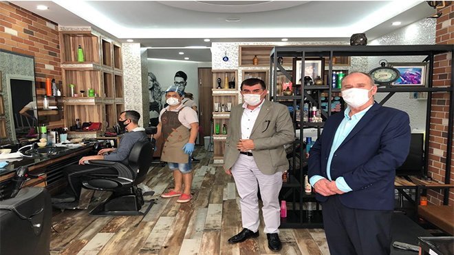 Buca’da esnaf için örnek dayanışma