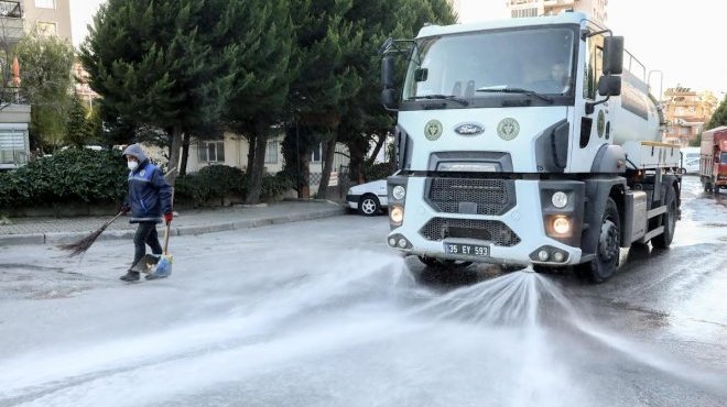 Buca’da köşe bucak temizlik