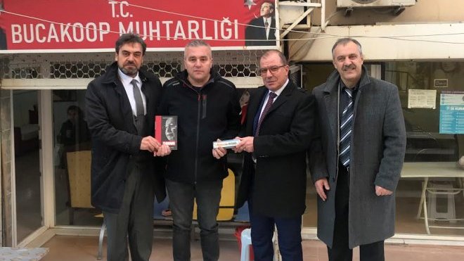Buca’da Saadet Partisi’nden muhtarlara ziyaretİ