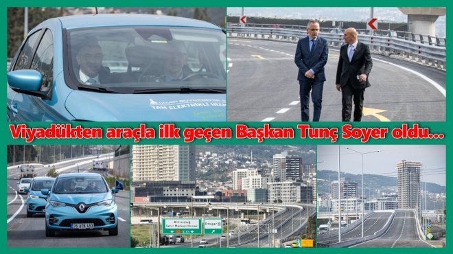 BUCA - BORNOVA VİYADÜKLE KESİNTİSİZ BAĞLANDI