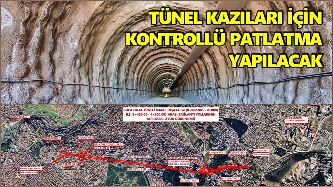 Buca ile Bornova’yı birleştirecek tünel inşaatı sürüyor