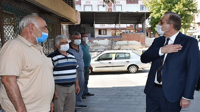 Buca Kaymakamı Tunçer'e ziyaretçi akını