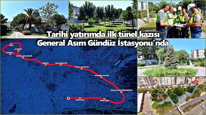 BUCA METROSU’NUN YAPIMI SÜRÜYOR...