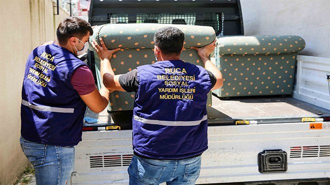 Buca’nın Eşya Bankası yüzleri güldürüyor
