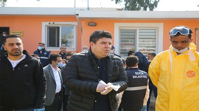 Buca’nın tamamı 3 kez ilaçlandı