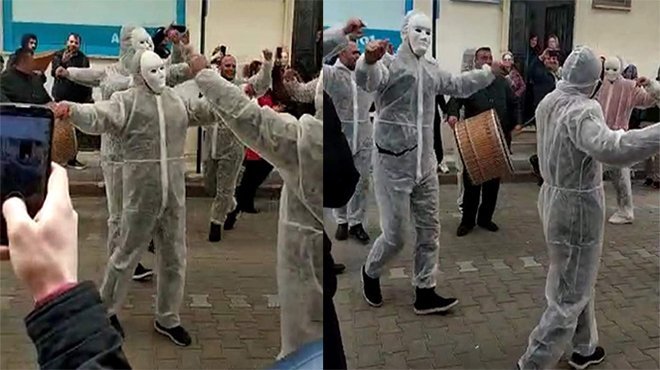 Bursa'da Corona Düğünü