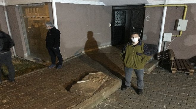 Bursa'da inşaattan 2 bin yıllık mezar taşı çıktı
