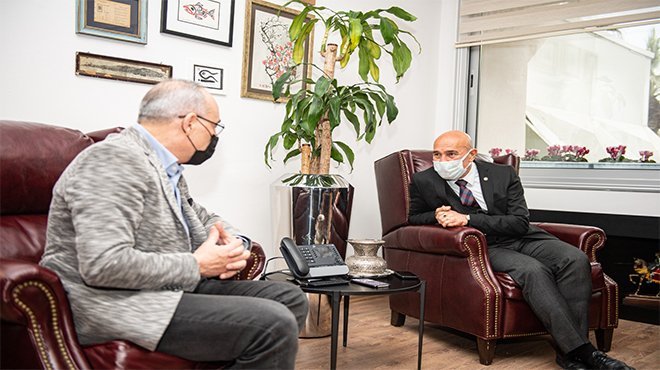 Büyükşehir'den kahveci esnafına destek