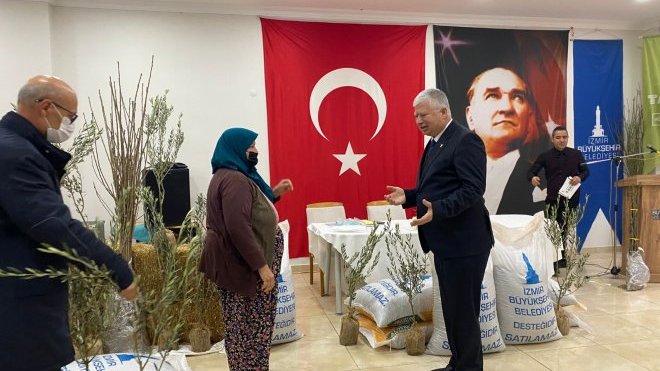 Büyükşehir’den üreticiye çifte destek