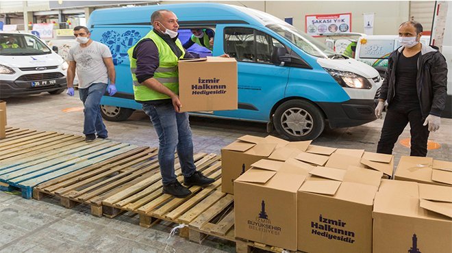 Büyükşehir’in dayanışma kampanyası sürüyor