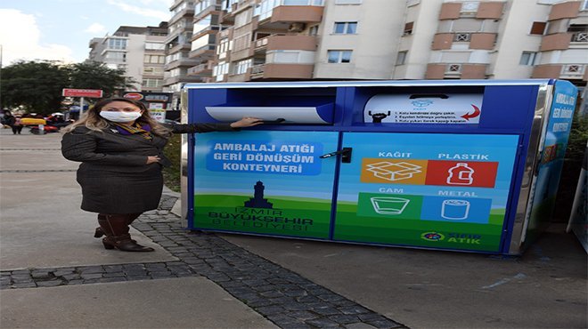 Büyükşehir’in geri dönüşüm seferberliği sürüyor