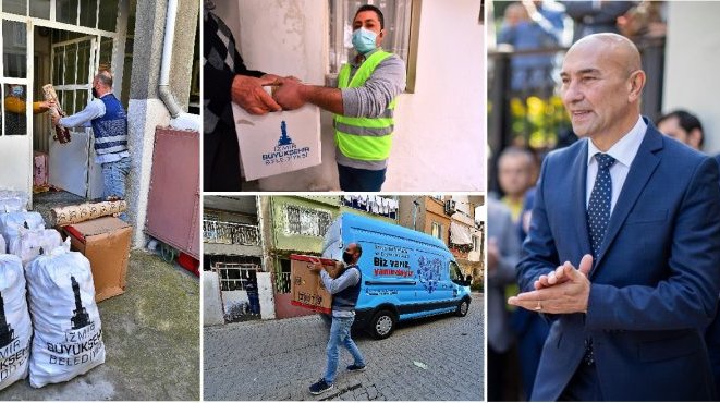 Büyükşehir'in karakış dayanışmasına 1 milyon destek!..