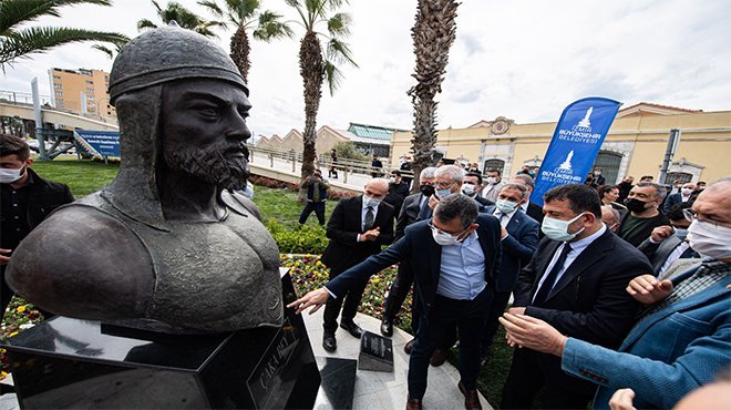 Çaka Bey Büstü açıldı