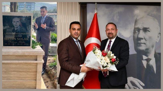 CHP ÇİĞLİ ADAYI YILDIZ’DAN ESKİ BAŞKANLARA VEFA…