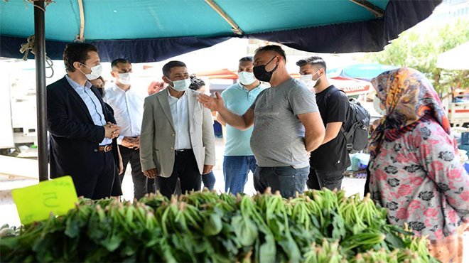 CHP İZMİR BU KEZ SEMT PAZARLARINDAN SESLENDİ