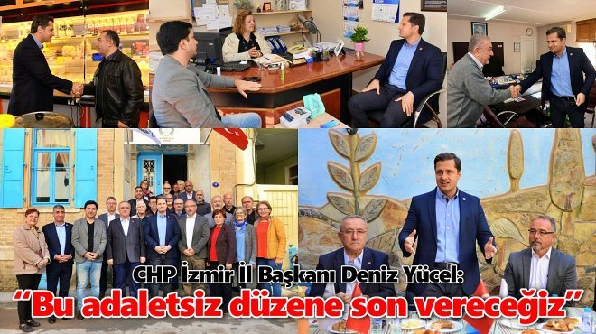 CHP İZMİR’DEN GAZİEMİRE 6 KOLDAN ÇIKARMA