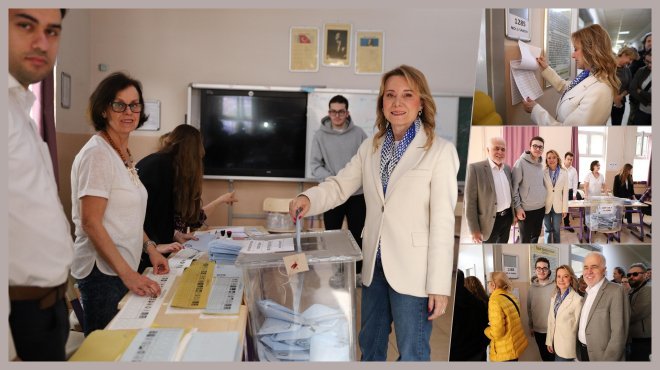CHP KONAK ADAYI NİLÜFER ÇINARLI MUTLU OYUNU KULLANDI...