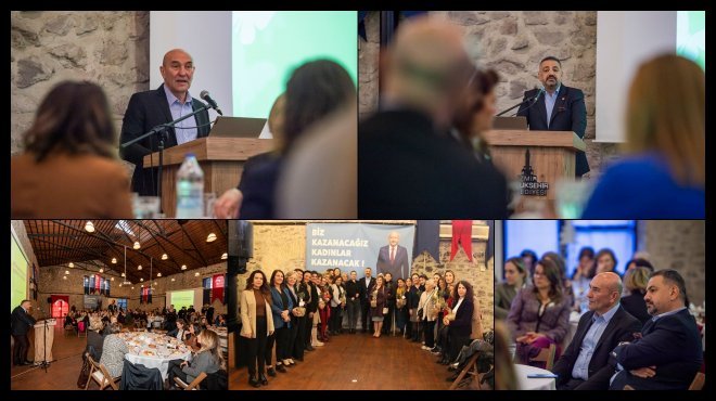CHP'Lİ ASLANOĞLU VE SOYER KADIN MECLİS ÜYELERİYLE BULUŞTU