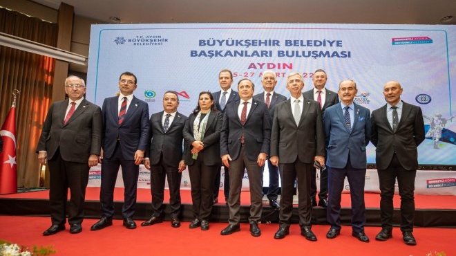 CHP’li büyükşehir başkanları Aydın’da buluştu