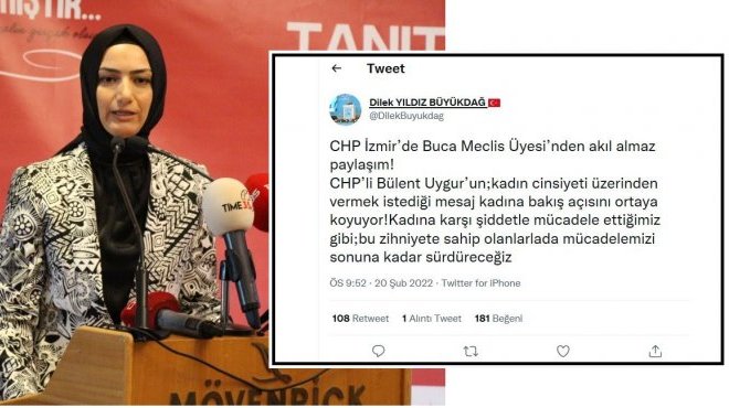 Rezil paylaşıma Ak Parti'den tepki...