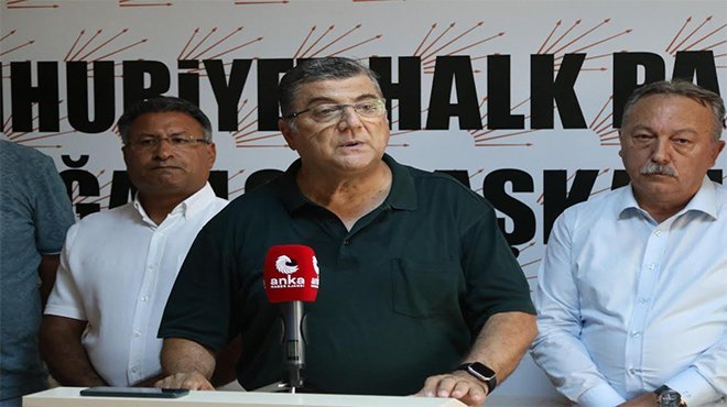 CHP’li Sındır, Siyasal iktidar Aliağa halkını da gözden çıkarmış