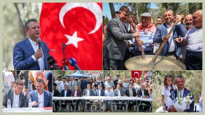 CHP LİDERİ'NDEN BAŞKAN CEMİL TUGAY'A ÖVGÜ...