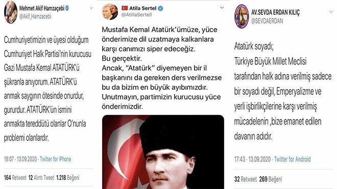 CHP'lilerden Kaftancıoğlu'na 'Atatürk' tepkisi!