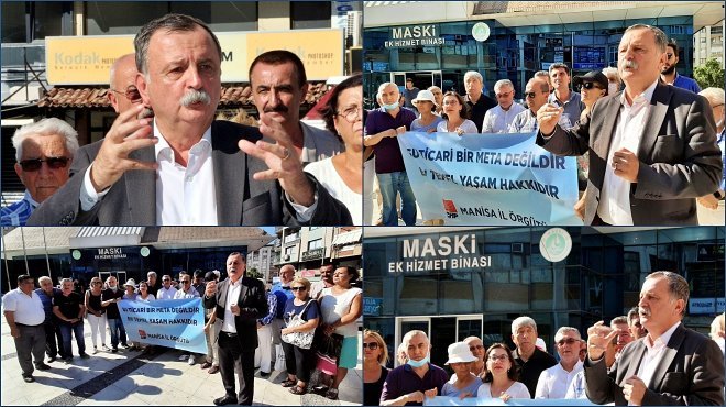 CHP MANİSA’DAKİ SU ZAMMINI YARGIYA TAŞIDI