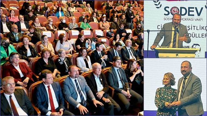 ÇİĞLİ BELEDİYESİ’NE SODEV’DEN ÖDÜL