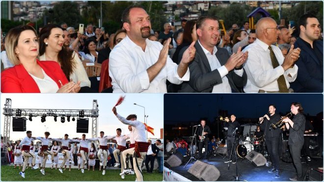 Çiğli-Çaşka Kuzey Makedonya Festivali coşkulu başladı