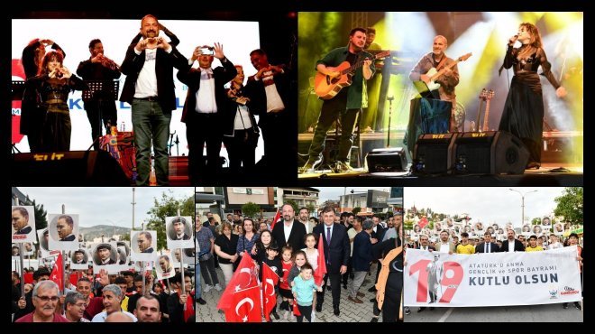 ÇİĞLİ'DE 19 MAYIS CEYLAN ERTEM KONSERİ İLE KUTLANDI