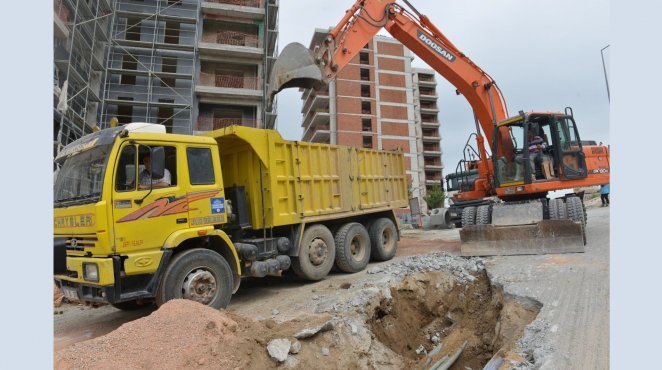 Çiğli'de izinsiz altyapı çalışmalarına 488 bin TL ceza