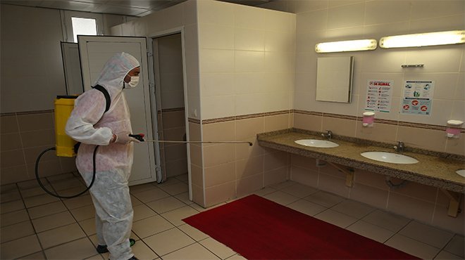 Çiğli’de Okullara Dezenfekte