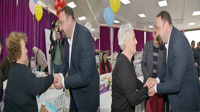 Çiğli’de Yaşayan Çiftlere Bir yastıkta 40 Yıl Jesti