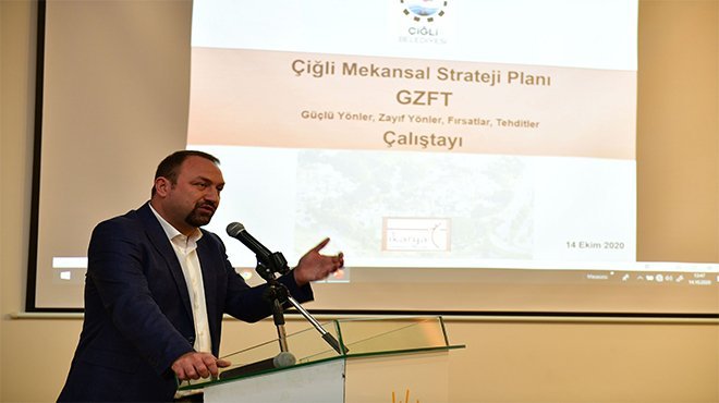 Çiğli'nin Mekansal Stratejik Planlaması yapılıyor
