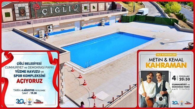 ÇİĞLİ TAM DONANIMLI SPOR KOMPLEKSİNE KAVUŞUYOR