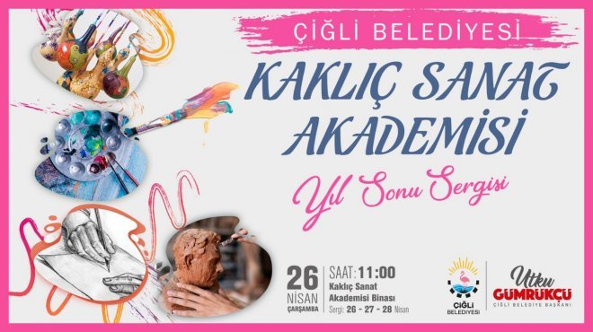 ÇİĞLİLİ KURSİYERLERDEN YIL SONU SERGİSİ