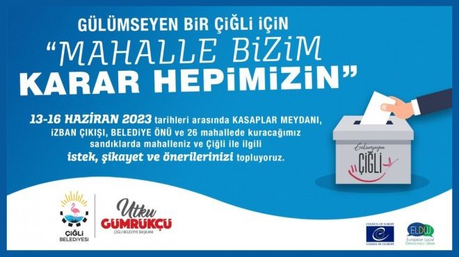 ÇİĞLİLİLER SANDIK BAŞINA GİDİYOR