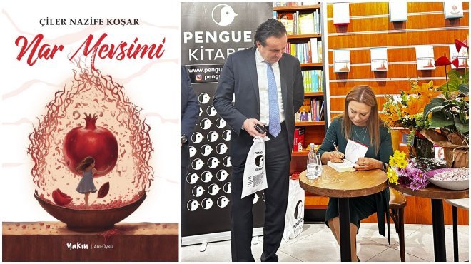 AVUKAT ÇİLER NAZİFE KOŞAR'IN NAR MEVSİMİ KİTABINA BÜYÜK İLGİ...