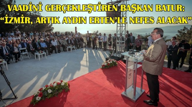 Çınartepe Aydın Erten Rekreasyon Alanı hizmete açıldı