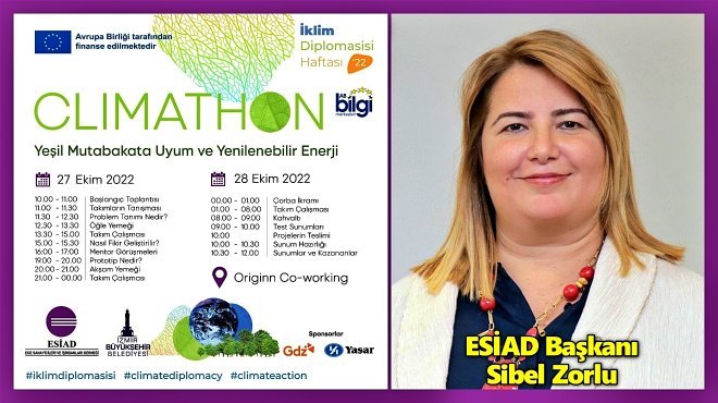 CLİMATHON İZMİR’22 BAŞLIYOR
