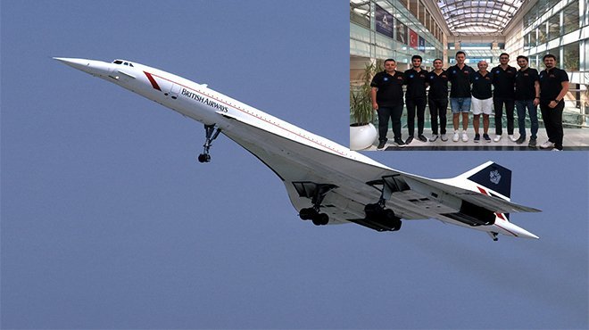 Concorde uçağının yakıt sorununu çözen motor tasarımı ödül getirdi