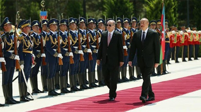 Cumhurbaşkanı Erdoğan Azerbeycan'da