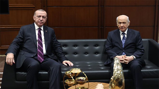 Cumhurbaşkanı Erdoğan, Bahçeli ile bir araya geldi