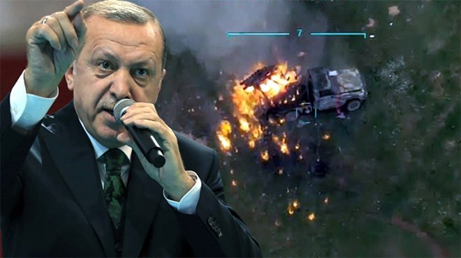 Cumhurbaşkanı Erdoğan: Çekilmezlerse omuzlarının üstünde baş kalmayacak