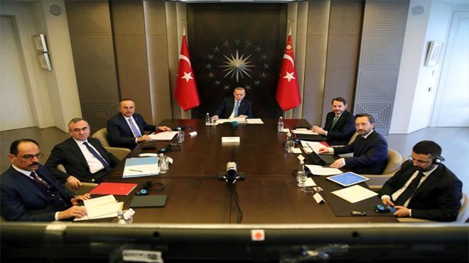 Cumhurbaşkanı Erdoğan G20 Zirvesine video konferansla katıldı